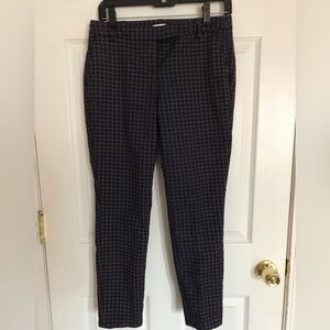 Cute navy and pink pants